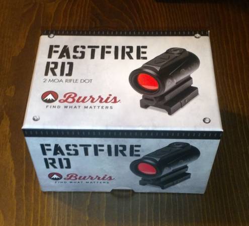 ( NEW )  Burris  /  Fast Fire RD  ( Read: the Ad ) 1
