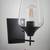 YANSUN 13 in. 1-Light Black Industrial Wall Sconce with Wine Glass Sha 1 thumbnail