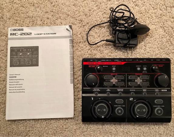Boss rc202 loop station. like new! 1