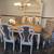 Scarlett 7 Piece White & Beige Upholstered Extendable Dining Set 2 thumbnail