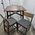 Wood Countertop Height Dining Table & 2 Chairs 5 thumbnail