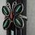 Vintage ZUNI  Coral Turquoise Butterfly Sterling Silver ring sz 6.5 10 thumbnail