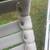 Vintage tubular aluminum vinyl strap patio chair w/ bench A50 17 thumbnail