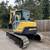 2012 Yanmar SV100 Excavator - 22K LBS - 16 Foot Dig Depth- Rubber Pads 6 thumbnail