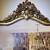 SOLD - LargeAntique 40s Italian Carved Gilt Wood Mirror 38" W 33" T 2 thumbnail