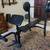 Adjustable Weight Bench with Rack and Leg Extension and Weights 1 thumbnail