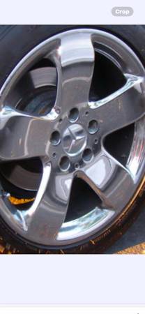 Reduced, 4 OEM Mercedes Wheels 1