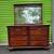 Vintage solid mahogany 8 drawer dresser with mirror 1 thumbnail