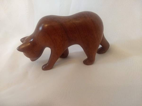 Cherokee B. Allison Carved Wood Bear 1