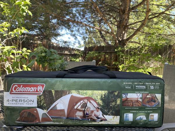 Coleman Evanston 4 Person Tent Coleman Evanston Dome Tent