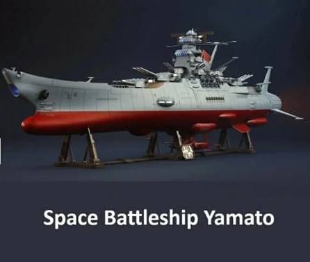 SPACE BATTLESHIP YAMATO REPLICA KIT 52 INCHES LONG