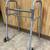 Medline Lightweight Junior/Lower Height Folding Walker with 5” Wheels 1 thumbnail