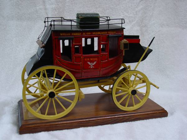 Wells Fargo Overland Stage Coach 1