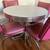 Dining Table and 4 Chairs 50s vintage style Made in USA 1 thumbnail