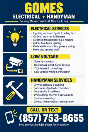 Electrical and Handyman Services 1