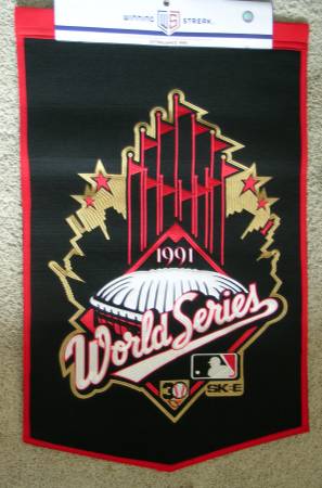 1991 Minnesota Twins World Series Banner 1