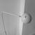 Contemporary White Metal Floor Lamp $50 3 thumbnail