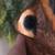 Big Sky Carvers Wood Raccoon with Fish 10 thumbnail