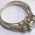 Past Present & Future 3 Stone 14k White GOLD Princess Cut DIAMOND RING 4 thumbnail