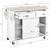 Kitchen island cart with drop leaf (on wheels) - Great condition- 7 thumbnail