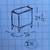 French Provincial Two Drawer Nightstand I41 2 thumbnail