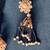 Vintage Seed Bead & Pearl Tassel Necklace Dangle Earrings Set 6 thumbnail
