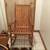 Sturdy oak rocking chair, repairable damage, $100 or reasonable offer 1 thumbnail
