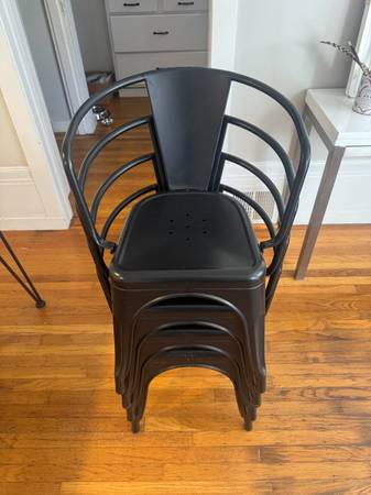 Metal chairs 1