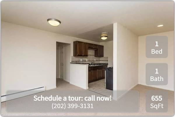 $1,399 / 1br - 655ft2 - Close to major transit and buslines! Great location for commuters (Washington - Near Downtown)63896154275970121