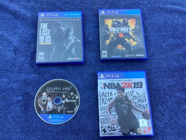 PlayStation, PS4 games Adult Owned 1