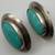 Turquoise & Silver Ear Rings 5 thumbnail