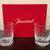 Baccarat Manhattan Crystal Shot Glasses - Pair - Brand New - Etched De 1 thumbnail