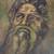 Vintage Moses Zeus God Bearded Man Tina Weinstein Original Painting 3 thumbnail