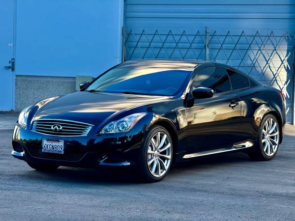 INFINITI G37 S COUPE 6 SPEED MANUAL CLEAN TITLE SUPER FUN SPORTS CAR - $14,991634409938278411228