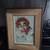 Vintage Signed Melancholy Clown Portrait OOC 16x20" 1 thumbnail
