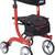 Drive Nitro Rollator, Tall, Red 1 thumbnail