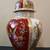 DRESDEN PORCELAIN LIDDED URN - 15" TALL - HAND-PAINTED & GILDED 4 thumbnail