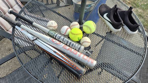 baseball bats and balls 1