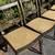 Vintage Signed Ornate Lacquered Chinoiserie Asian Cane Seat Chairs - 4 7 thumbnail