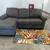 GRAY SECTIONAL COUCH W/ FREE DELIVERY 2 thumbnail