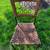Champagne Counter Height Accent Chair With Woven Wicker Seat. 1 thumbnail