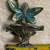 Ridolfi Gallo Pewter Fairy "Spring Rain Kneeling on Flower", Hand Pain 2 thumbnail