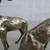 MCM Spotted Buck & Doe Solid Brass Figurines 7" Tall 10 thumbnail
