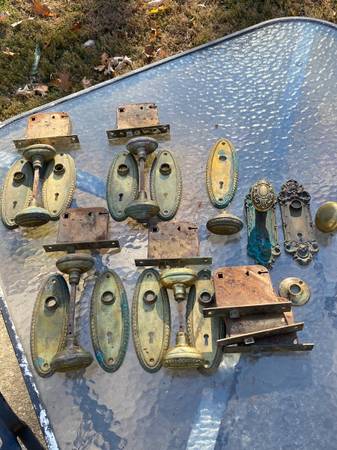 Brass Passage Door Sets 1