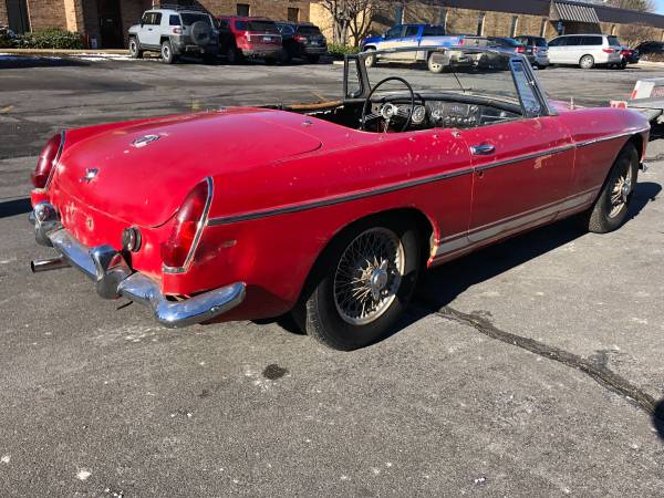 1964 MGB Pull Door Handle, Steel Dash Mk1 Roadster - $2,500 (Casco)63622126148097123
