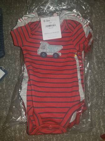 Carters boy onesies 1
