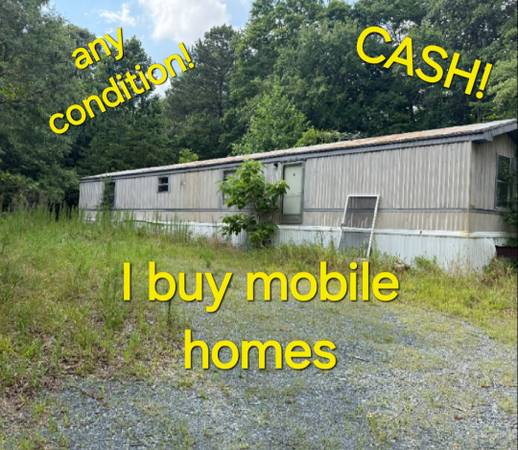 I buy mobile homes 1