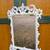 Vintage Ornate Hollywood Regency Fancy Wall Mirror 2 thumbnail