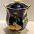 Biscotti Cookie Jar Hand Painted for Nonni's Dark Blue Fruit Ceramic 3 thumbnail