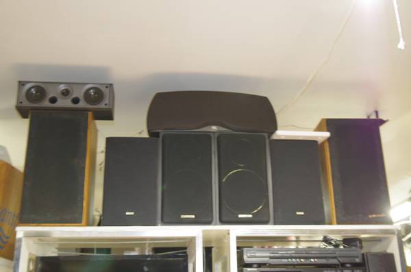 Bookshelf speakers Great for TV, gaming, home theater ALL SIZES 1